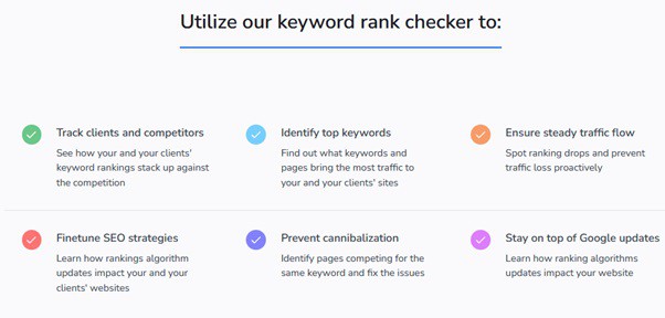 Best SERP Tracking Tools :SE Ranking keyword position tracking