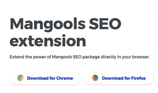 Mangools Review: Mangools free tools- Browser Extension